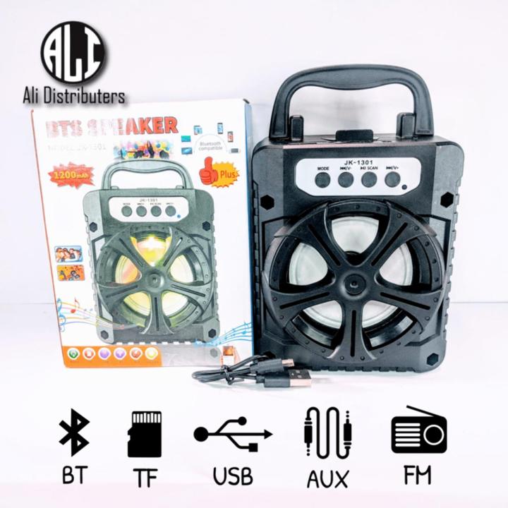 BTS WIRELESS PORTABLE SPEAKER , BASS BOOSTING SOUND SPEAKER , JB-5002 WIRELESS BLUETOOTH SPEAKER