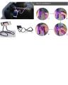 Lazy Bendable Flexible Hang Neck Phone Holder 360 Degree Rotation Mobile Stand - Purple. 