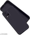 Vivo Y33S Black Soft silicon Back Cover. 