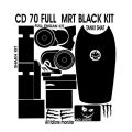 cd 70 full black met kit  pvc Sticker For Bikes,Cars,Laptop 0092. 