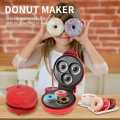 Magic Fast Plastic Donut Maker Mini Doughnut Machine With Three Holes Home Use Mini Doughnut Maker Non Stick Coating Baking. 