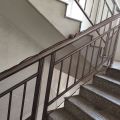 New Kid tair afety Net Netting Protection Rail Balcony tair Fence Balcony Baby Fence tair Net Decoration-Coffee Color. 