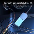 Essager Wireless Essager 5.0 Receiver Adapter Car Speaker 3.5mm Aux Audio Music for Car Bluetooth Receiver. 