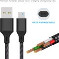 Charging Cable for Sony PS5 Dual Sense Controllers. Xbox Series X/Series S Controller, Long Fast Charging USB Type C Charger Cord Campatible with Sony PS5 Dual Sense Controllers, Switch Lite/Switch - 1 m To 2m. 