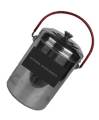 Stainless Steel Balti 2 Liter Milk Can Canister Durable Made Steel-Basic Kitchen Utensils. 