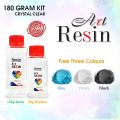 High quality Art  Resin Epoxy 180g Kit Imported Quality Ratio 2:1. 