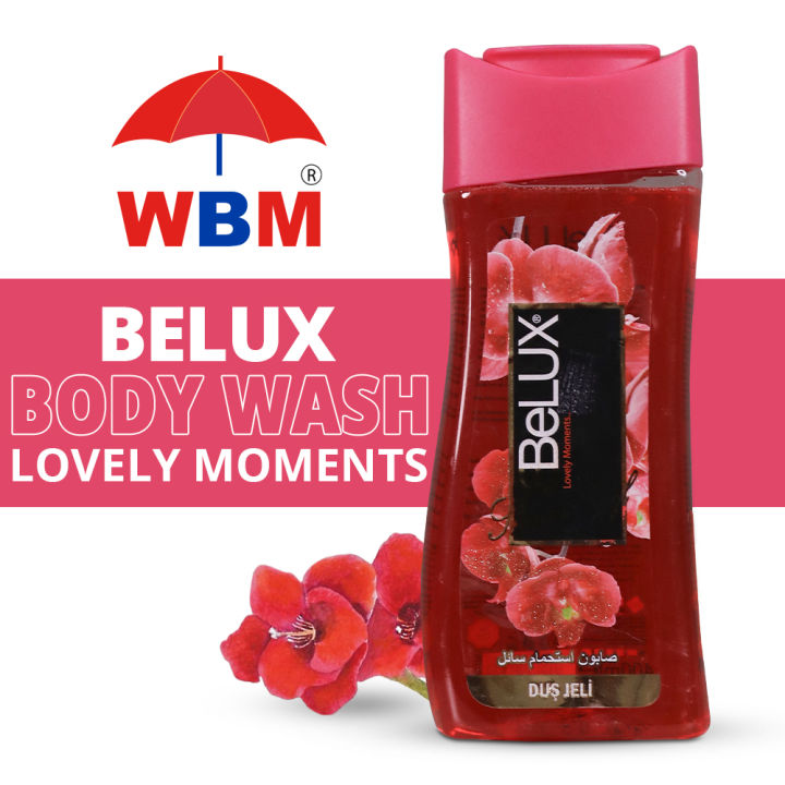 𝐖𝐁𝐌 𝐁𝐞𝐥𝐮𝐱 Body Wash Lovely Moments - 400ml | Refreshing Body Wash ...