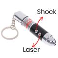 Kids Electric Shock Laser Light - Red Laser Light with 3x LR44 Cells Plastic Material - 3 in 1 - Red Laser Light + White Light. 