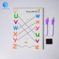 Big Size A4 Kids Magical Tracing Workbook Set 64 Pages With Two Markers Duster Attached, A4 Kids Educational Learning Tracing Book, Reusable Calligraphy Copybook, Practice Drawing Book for Kids, Pen Control Training Drawing Book, Handwriting Practice Copy. 