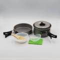 Campsor-308 Aluminum Outdoor Camping Cooking Set. 