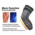 Compression Knee Support Pads Basketball Gym Sport Sleeve Knee Protector Volleyball Running Elastic Long Kneepad Brace FULL Leg Knee Sleeves for Running & Cycling Full Leg Compression Sleeves with Wraps Knee Support. 