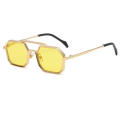Mirror Lens Sunglasses Designer Double Beam Luxury Sun Glasses Unisex Large Frame Eyewear for Outdoor Travel Fashion Accessory UV Protection Men & Women. 