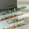 Plant Clear Ruler - Acrylic Ruler 5.91inch School Ruler With Centimeters. 
