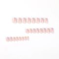 24Pcs Rainbow Five Color French Fresh Press on Nail Tips Wearable False Nails Art Premium Faux Acrylic Full Coverage Nails. 