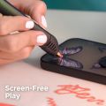3D Pen for Kids - 3Doodler Drawing Flow 3D Pen Set | for DIY Home Art | Printing Pen with LCD Screen|Free Filament, Adaptor, Holder and Cable. 