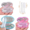 Hello kids Silicon Finger Toothbrush for kids, toddlers soft Safe Baby Teether. 