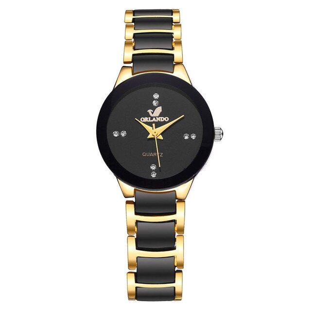 Orlando Women Watches Luxury Rhinestone Quartz Bracelet Wristwatches Zegarek Damski