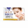 Biocos Dermacare Brightening Moisturizing Facial Sachet - Skin Brightening Formula for All Skin Types (Pack Of 2). 
