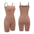New High Quality Tummy Control Butt Lifter Seamless Body Shaper Soft Bodysuit Removable Strap Shapewear Bodysuits for Women 3029. 