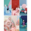 [COD] Tabletop Photography Props Hard Foam Material White Blue Pink Red Geometric Cube for Life Shoot Background Fotografia Decorate. 