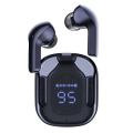 Air 31 Airpods | Original Air 31 wireless Earbuds with Type c charging crystal transparent case. 