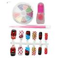 Kids Nail Polish set with 12 Colorful Nails, Kids Makeup Toy Set. 