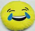 Smiley Emoji Pillow Cushion Decoration 1pcs, Medium Size Diameter 24cm.. 