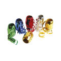 MULTICOLOR RIBBON EGGS FOR BALLOON DECORATION ( PACK OF 6 RIBBON ). 