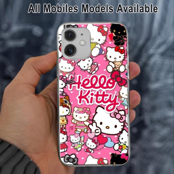 Hello Kitty Style Mobile Back Cover Case for All Mobile Models Available - DesignH01