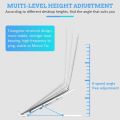 High Quality Laptop Stand - Adjustable Portable Laptop Stand For Desk - Foldable Plastic Laptop Stand Notebook Stand lightweight - Non-slip Stand For Laptop And Tablet. 