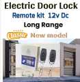 Remote kit for Electric Door Lock opener  Dc 12v with 2 Remote. 