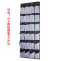 Over The Door Shoe Organizer, Clear Hang Shoe Rack, Fabric Closet Shoe Organizer Storage Bag, 24 Large Mesh Pockets Door Shoe Holder. 