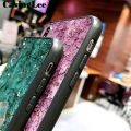 Protect Cover For iPhone 11 Pro Case Luxury Emerald marble Fashion Female Lady Rhinestone Phone Cases For iPhone 11 Pro Back Cover For girls and Boys. 