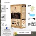 Natural Hair Color Indigo & Henna Combo Kit. 