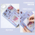MINKYS Kawaii Magazine Sticker Book Washi Paper Journal DIY Material Decoration Stickers Memo Pad Scrapbooking Ins Stationery. 