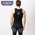 Green forest Male Vest Top Comfortable Summer Men Vest Skinny Undershirt. 