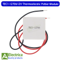 TEC1-12706 Thermoelectric Peltier Module 12V 72W by Electrica. 