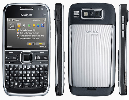 Nokia E-72 Original With Box Official PTA Approved 2.36 Inches Large Display