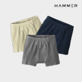Hammer Boxer For Men Pack of 3 - Random Colors. 
