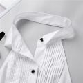 Womens One-piece Body Shirt Sleeveless Haltered Wing Tip Collar Backless Tuxedo Shirt Bodysuit with Bow Tie Work Wear Bodysuits. 