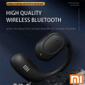 【COD+Ready Stock + FREE Shipping 】Xiaomi Open Ear Earbuds Air Conduction Headphones Single Earphones With Air Conduction Technology 360 Excellent Sound Effect And Open Business ear hanging. 