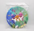 BABY SHARK THEME PAPER PLATES PACK OF 10 PAPER PLATES. 