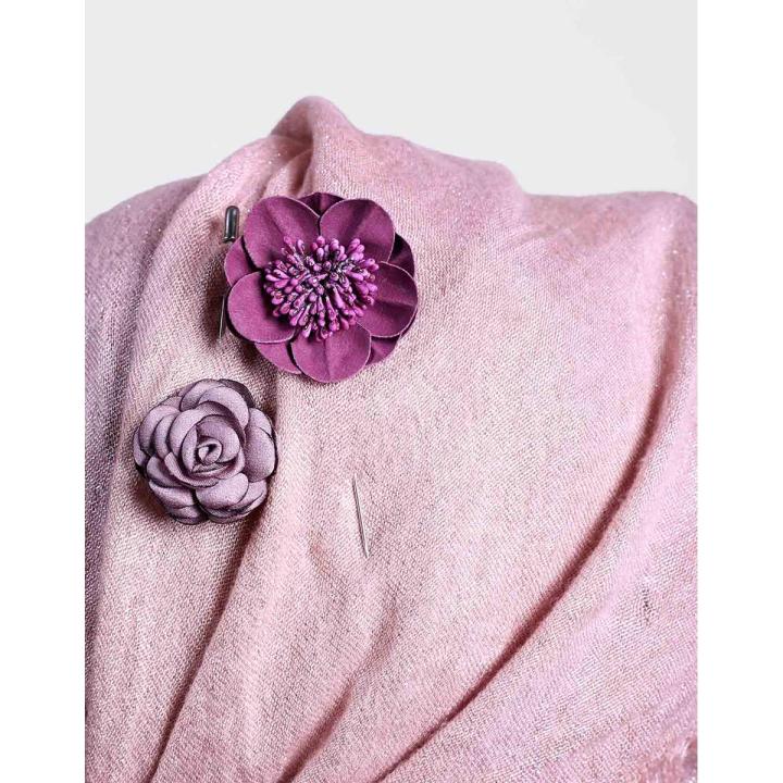 Elegant Headscarf Hijab Pins For Women Formal & Casual Scarf Pins For Hijab Flower Brooch Pins For Men & Women Muslim Lady Safety Scarf Pins & Shawl Pin Fashionable Design Scarf Pins For Hijab Fancy