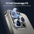 【iPhone 15 Series】UGREEN Camera Lens Protector Ultra HD Tempered Glass Metal Cover For iPhone 15 Plus 15 Pro Max  Full Lens Glass Protective Film. 