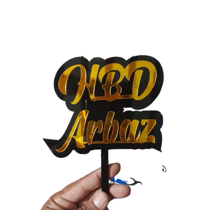 customized your own demands names cake toppers