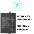 Samsung A11 Battery Replacement HQ-70N Battery with 4000mAh Capacity _ Black. 