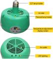 300 watt Fan Heater with Thermostatic Temperature Controller and  Light. 
