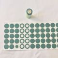 18650 cell insulating sticker for lithium cell waterproof and high temperature resistant. 