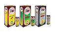 (Pack of 3) Kajal Black Kohl Eyeliner Powder Natural Eye Makeup Tool Lateef Surma Special Sukh Chean Hakeem Abdul Lateef For Men And Women, With Free Gift for Kids (Sticker, Golden Scarf pin, Balloon, Pair of Girls Hair Poni). 