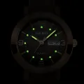 Seno Women's Watch Luxury Luminous Quartz Watch Calendar Analog WR Stainless Steel Wrist Watch. 